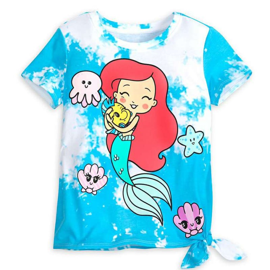 Apparel * | Disney Youth Shirt Ariel And Flounder Hot Sell