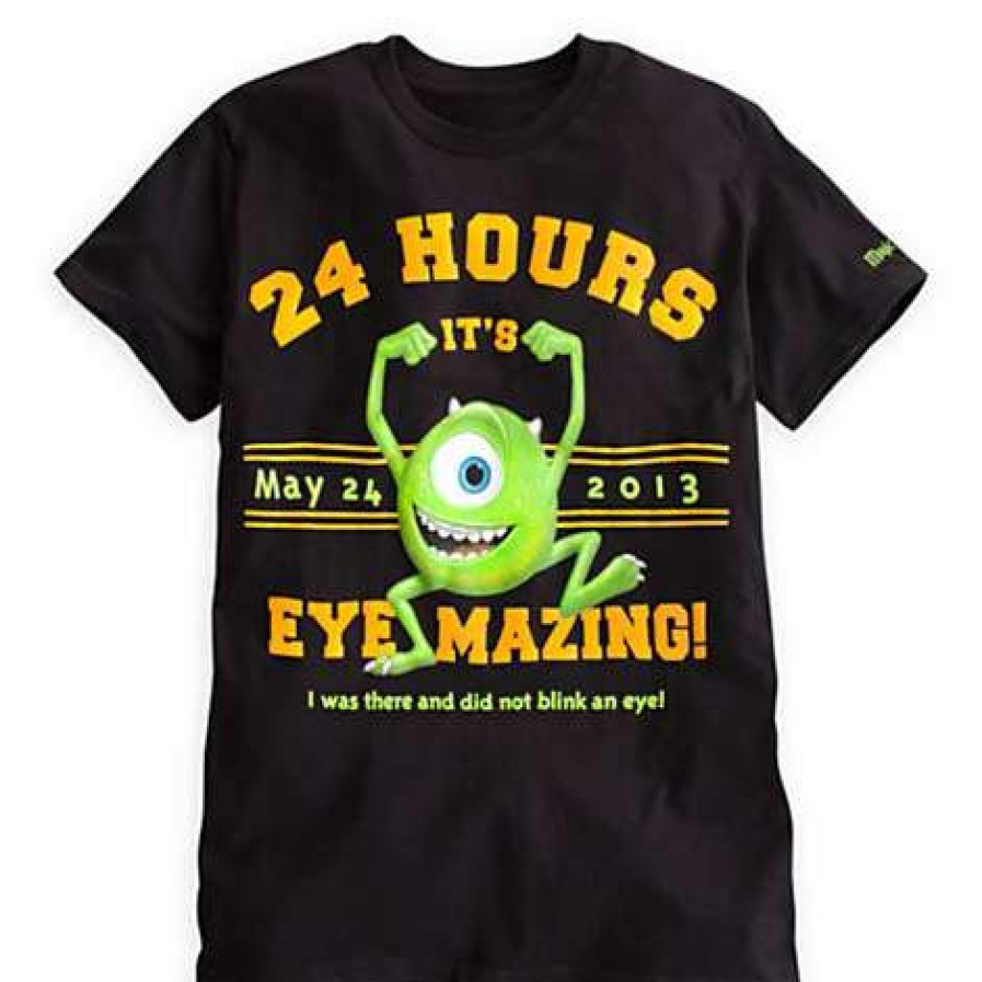 Apparel * | Disney Adult Shirt Mike Wazowksi Monstrous Summer All-Nighter Tee Cheaper