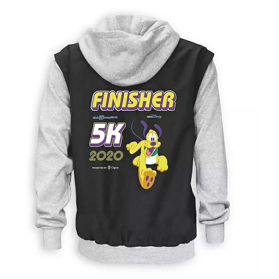 Apparel * | Disney Adult Jacket Pluto Rundisney Walt Disney World 5K Finisher Free Delivery