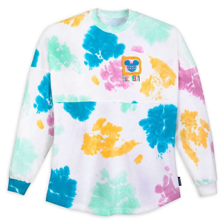 Apparel * | Disney Adult Spirit Jersey Walt Disney World Bright Tie Dye Quick Delivery