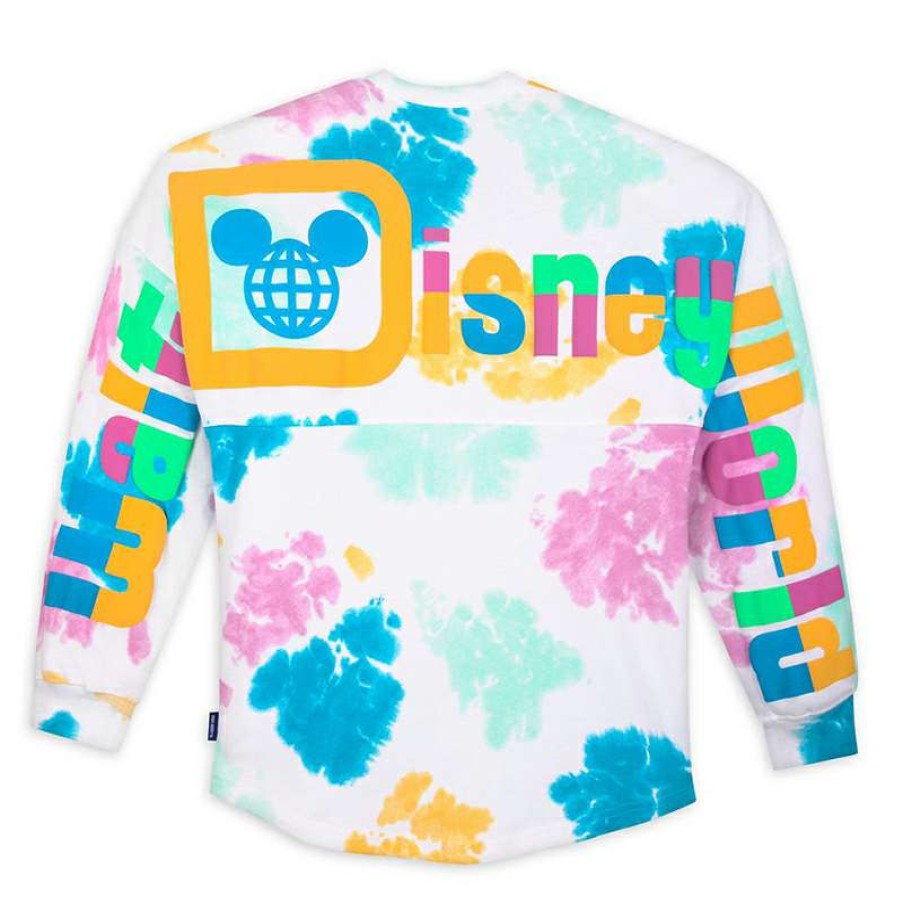 Apparel * | Disney Adult Spirit Jersey Walt Disney World Bright Tie Dye Quick Delivery