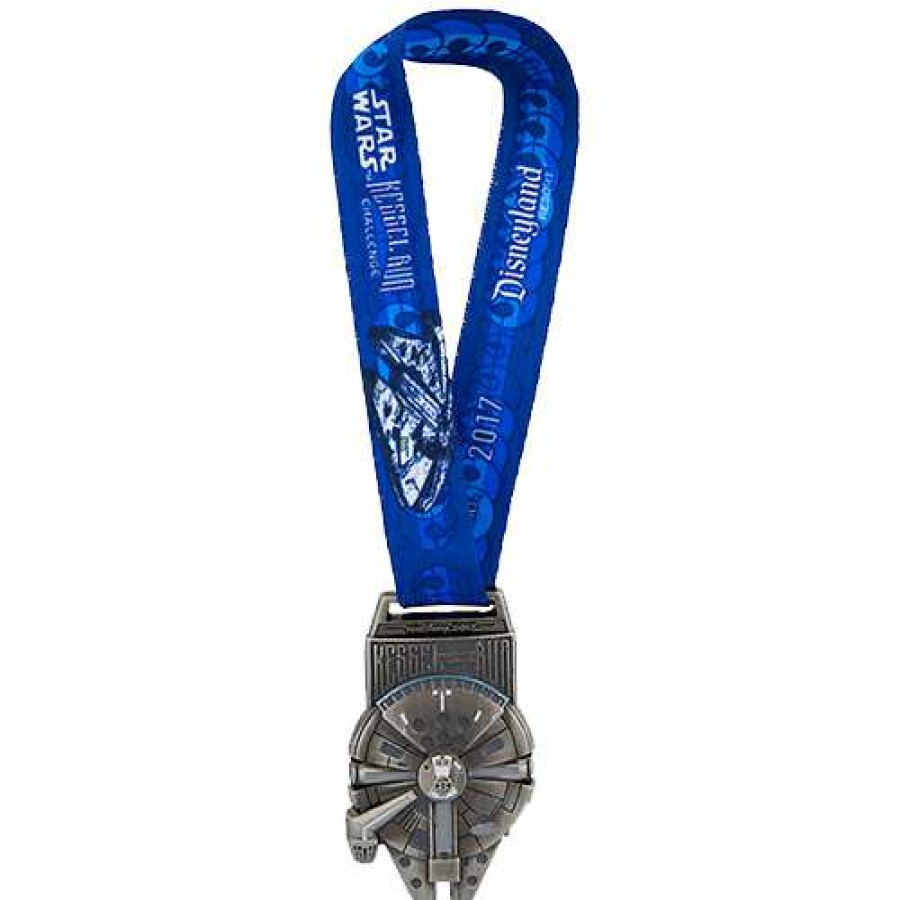 Apparel * | Disney Star Wars Half Marathon Pin 2017 Dark Side Kessel Run Sells Cheap