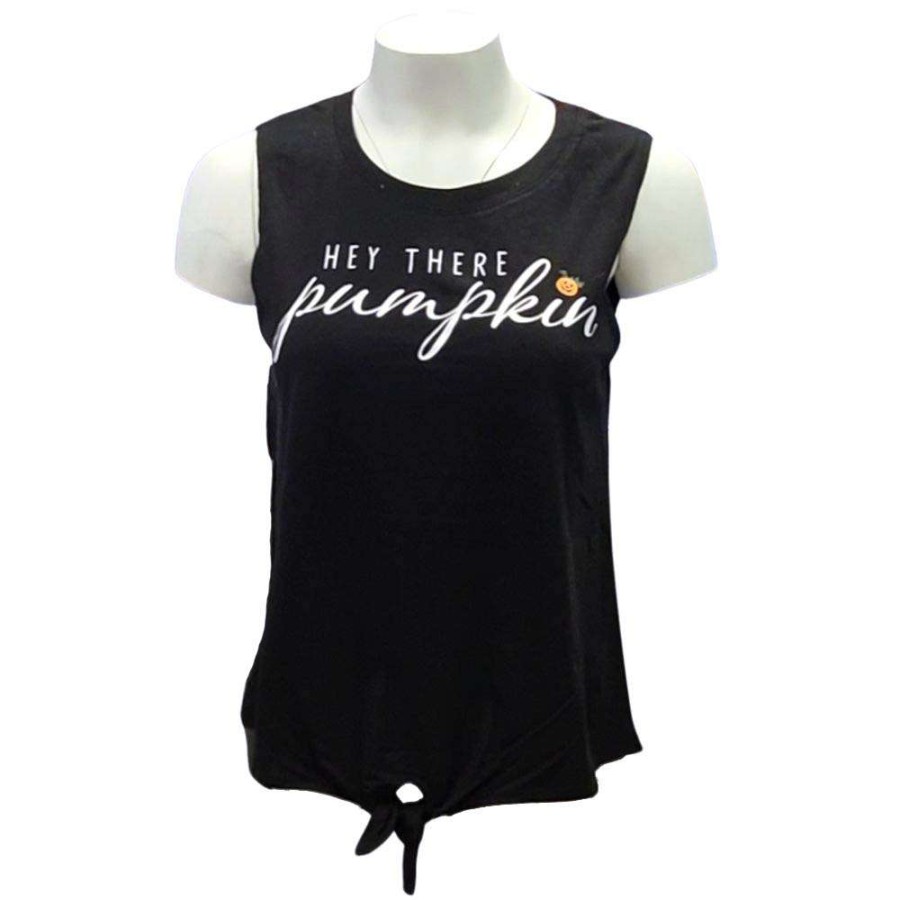 Apparel * | Disney Womans Shirt Halloween Mickey Hey There Pumpkin Special Offers