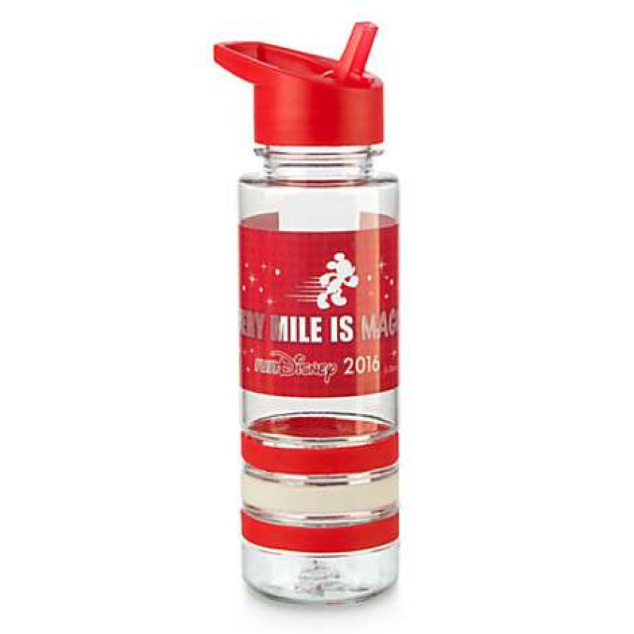 Apparel * | Disney Water Bottle Rundisney 2016 Red Cheaper