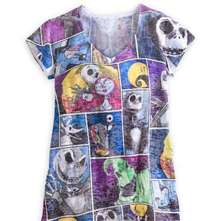 Apparel * | Disney Women'S Shirt Jack Skellington Tee For Women Quick Delivery