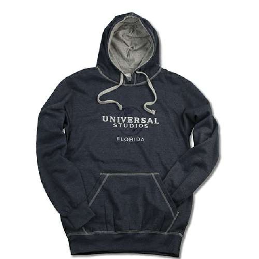 Apparel * | Universal Adult Hooded Sweatshirt Universal Studios Florida Logo Fashionable Disney