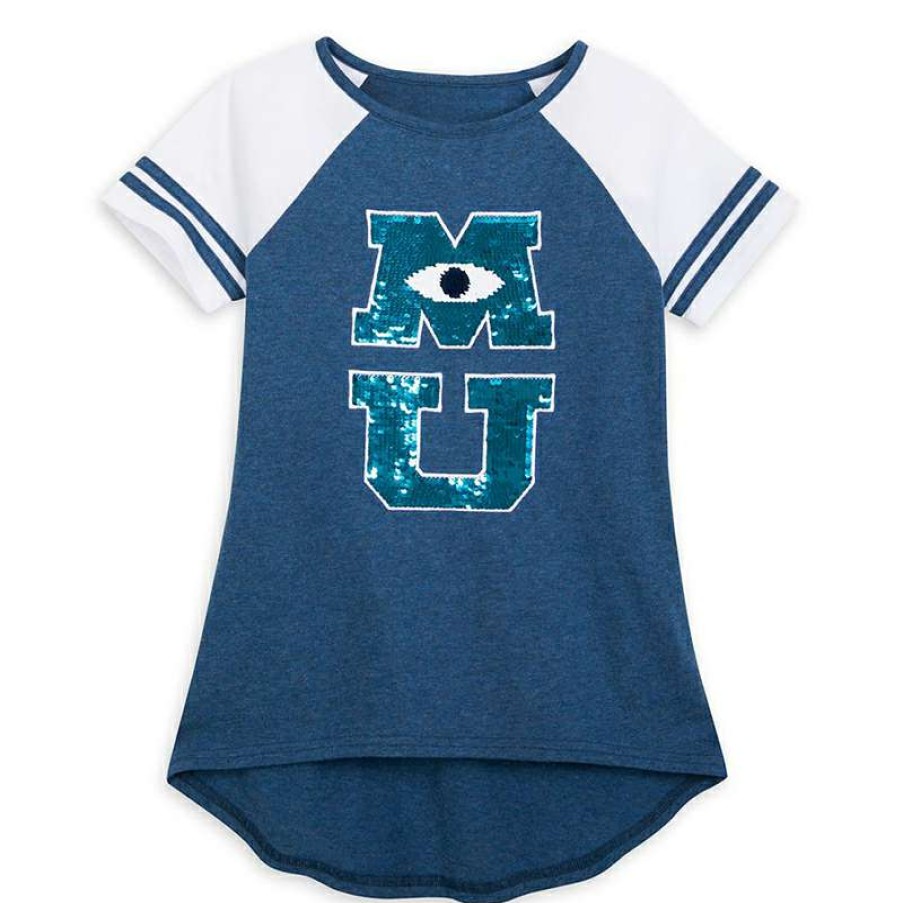 Apparel * | Disney Girls Shirt Monsters University Reversible Sequin Quick Delivery