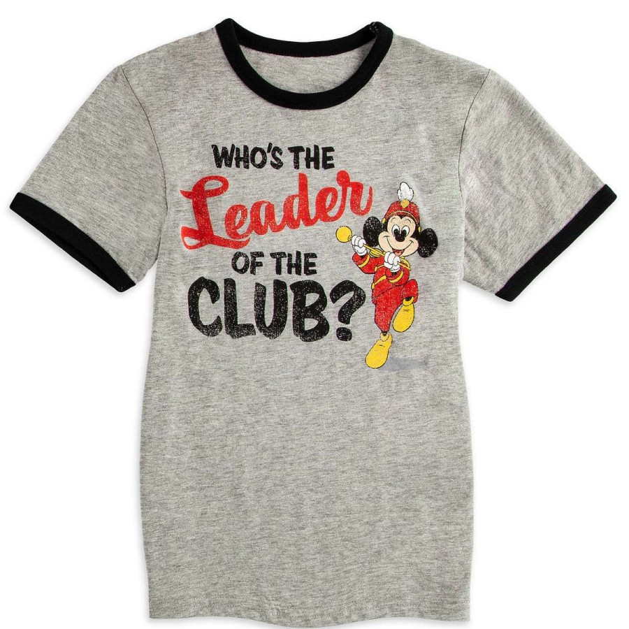 Apparel * | Disney Child Shirt Mickey Mouse Club Who'S The Leader Fashionable