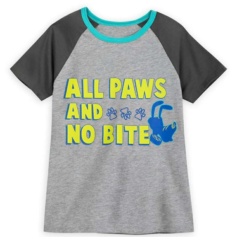 Apparel * | Disney Youth Shirt Pluto All Paws And No Bite Promotions