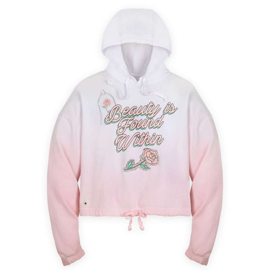 Apparel * | Disney Women'S Pullover Hoodie Beauty And The Beast Cheaper