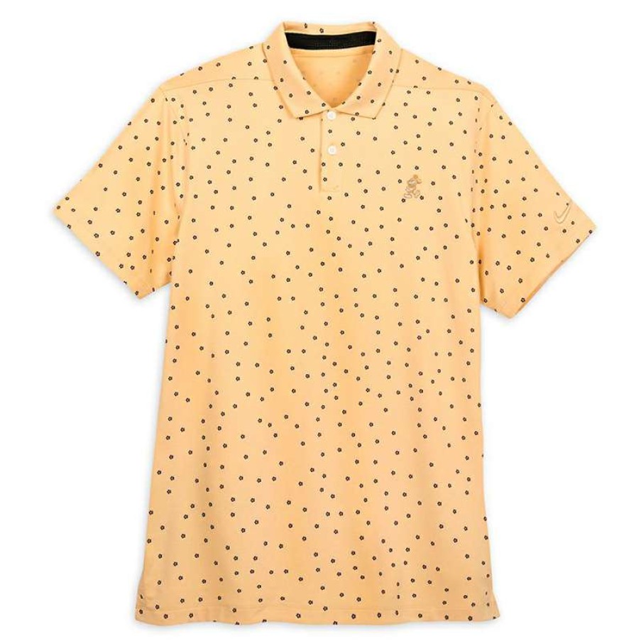 Apparel * | Disney Men'S Shirt Mickey Mouse Performance Polo By Nike Floral Pattern Top Sellers