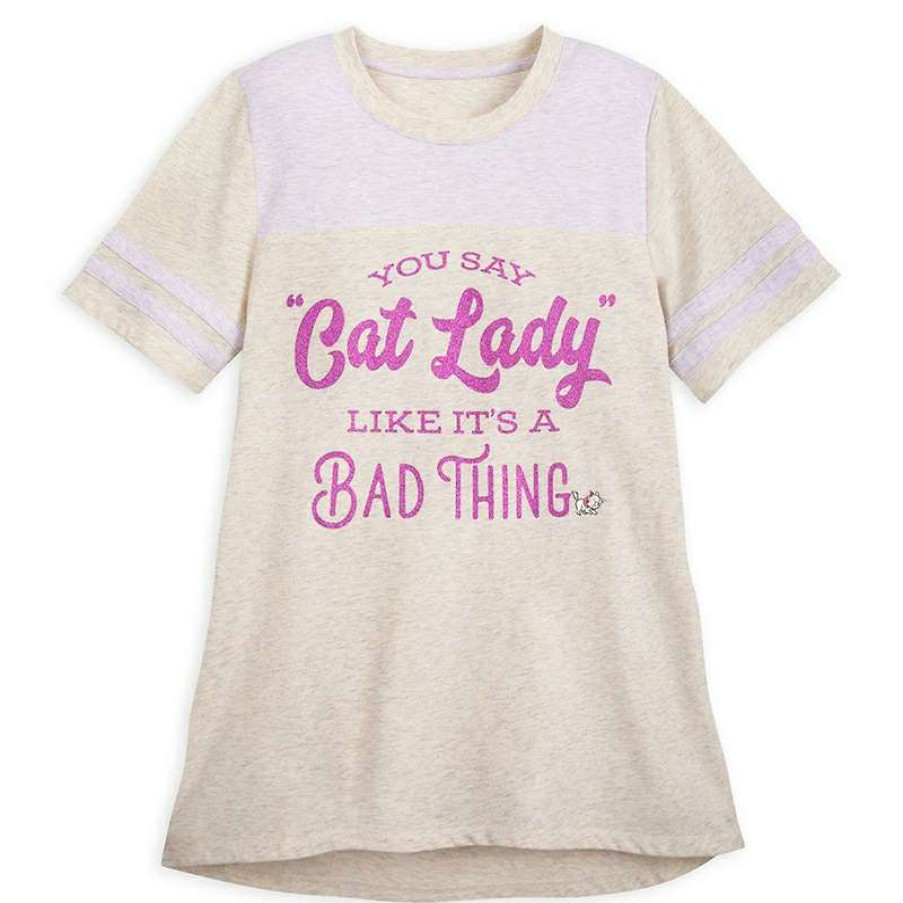 Apparel * | Disney Women'S Shirt Reigning Cats And Dogs You Say Cat Lady Like It'S A Bad Thing Best Price