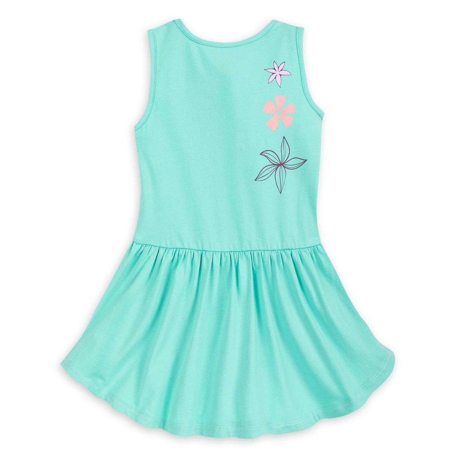 Apparel * | Disney Girl'S Shirt Moana And Pua Skirted Tank Top Top Sellers