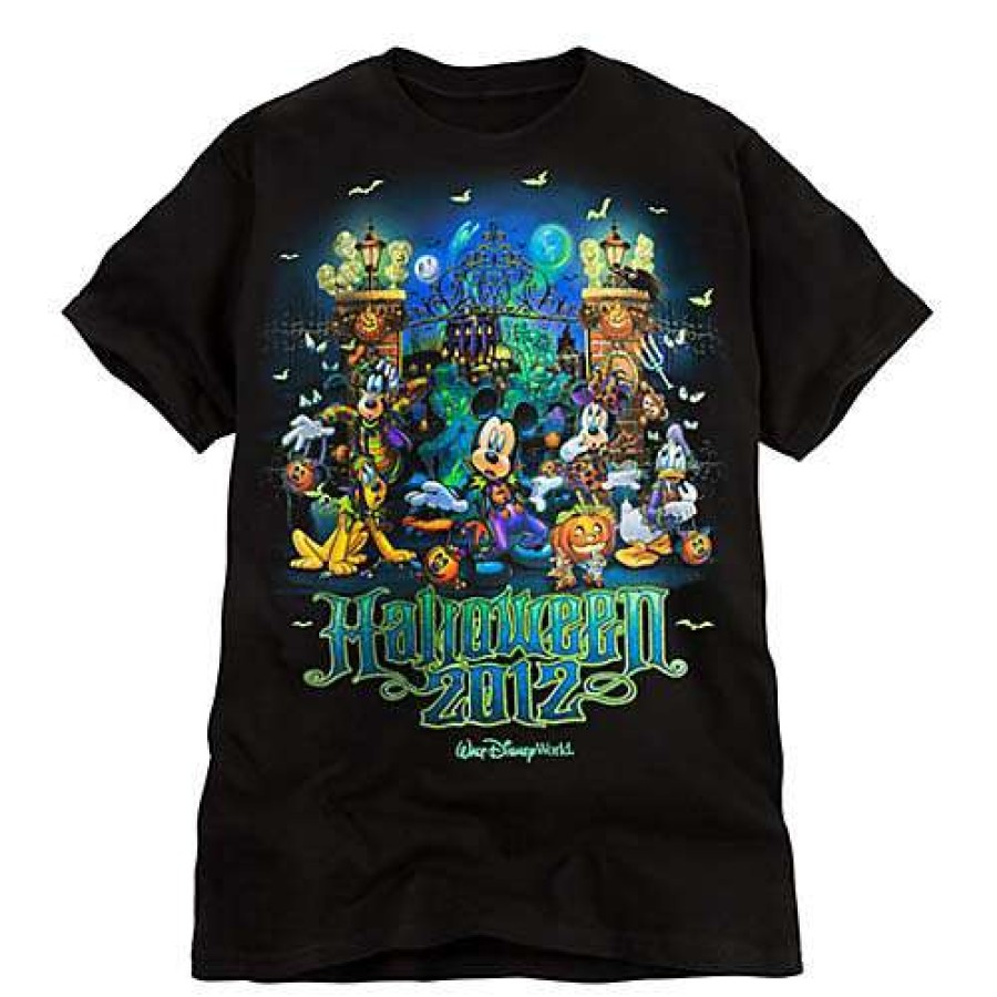 Apparel * | Disney Adult Shirt 2012 Halloween Time Mickey And Friends Discount Store