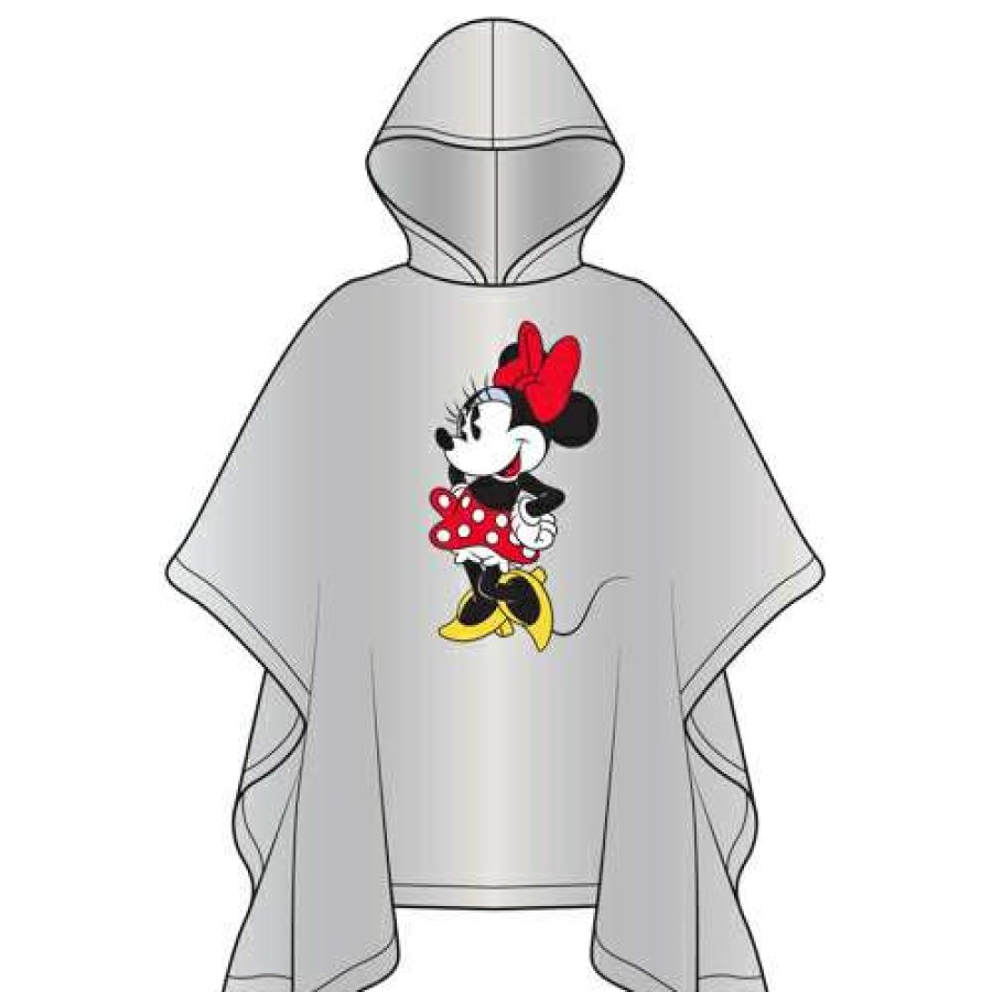 Apparel * | Disney Adult Poncho Minnie Full Body Online Discount