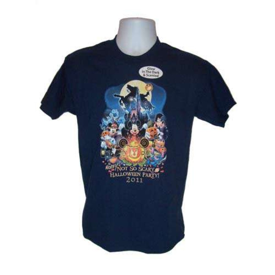 Apparel * | Disney Youth Shirt 2011 Navy Mickey'S Not So Scary Halloween Party Excellent