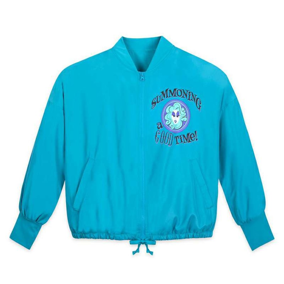 Apparel * | Disney Women'S Windbreaker Jacket The Haunted Mansion Closeout Sale