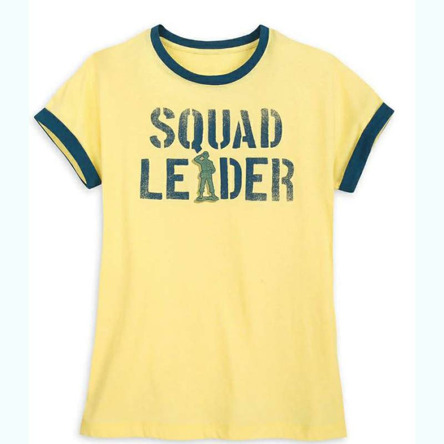 Apparel * | Disney Women'S Shirt Squad Leader Green Army Men Free Delivery