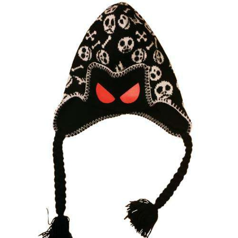 Apparel * | Disney Knit Hat Nightmare Before Christmas Scary Eyes 100% Guarantee