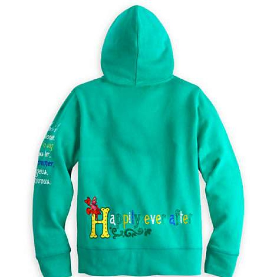 Apparel * | Disney Girls Hoodie Ariel Hoodie For Girls Bestsellers