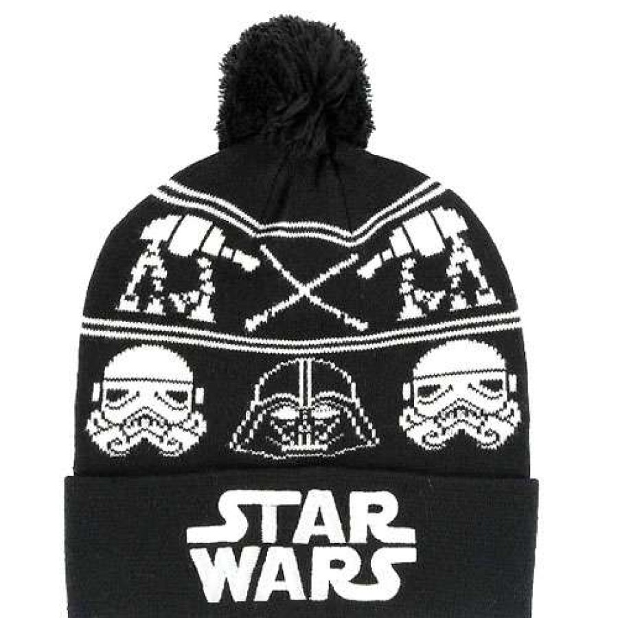 Apparel * | Disney Hat Star Wars Icons Knit Hot Sell