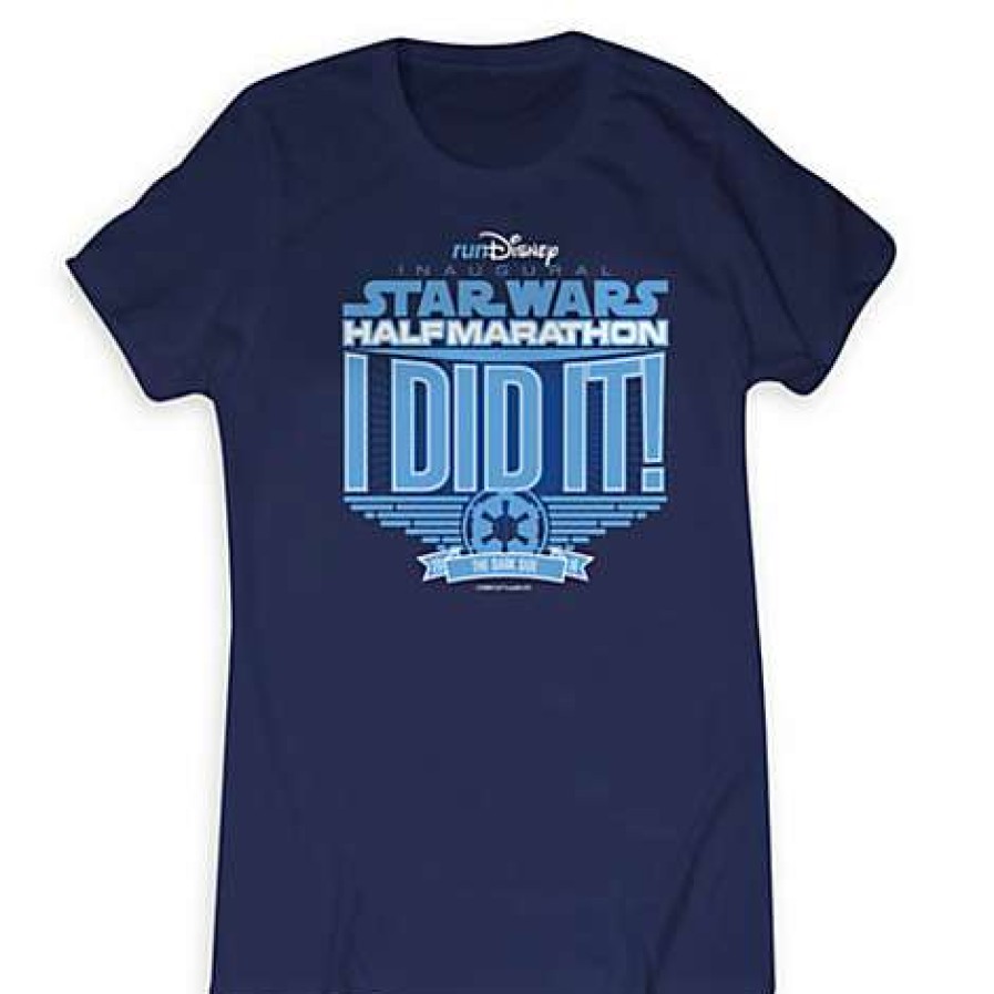 Apparel * | Disney Womens Shirt Rundisney 2016 Star Wars 1 / 2 Marathon I Did It! Large Choice