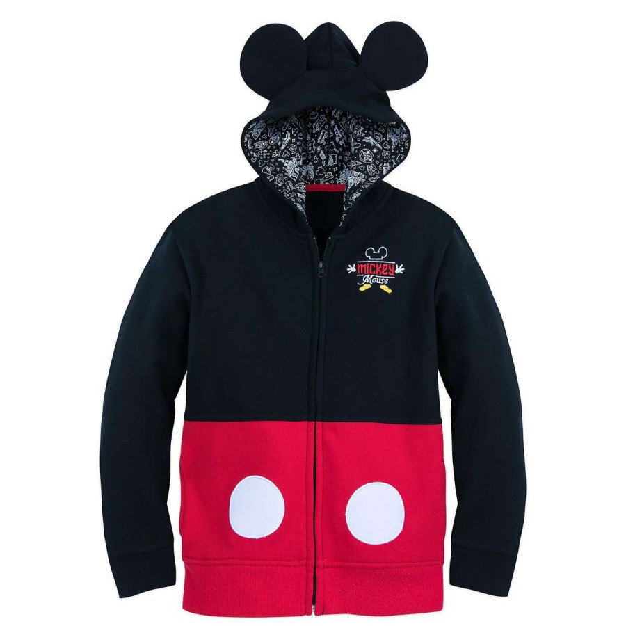 Apparel * | Disney Boys Hoodie I Am Mickey Mouse Zip-Up Hoodie Online Discount