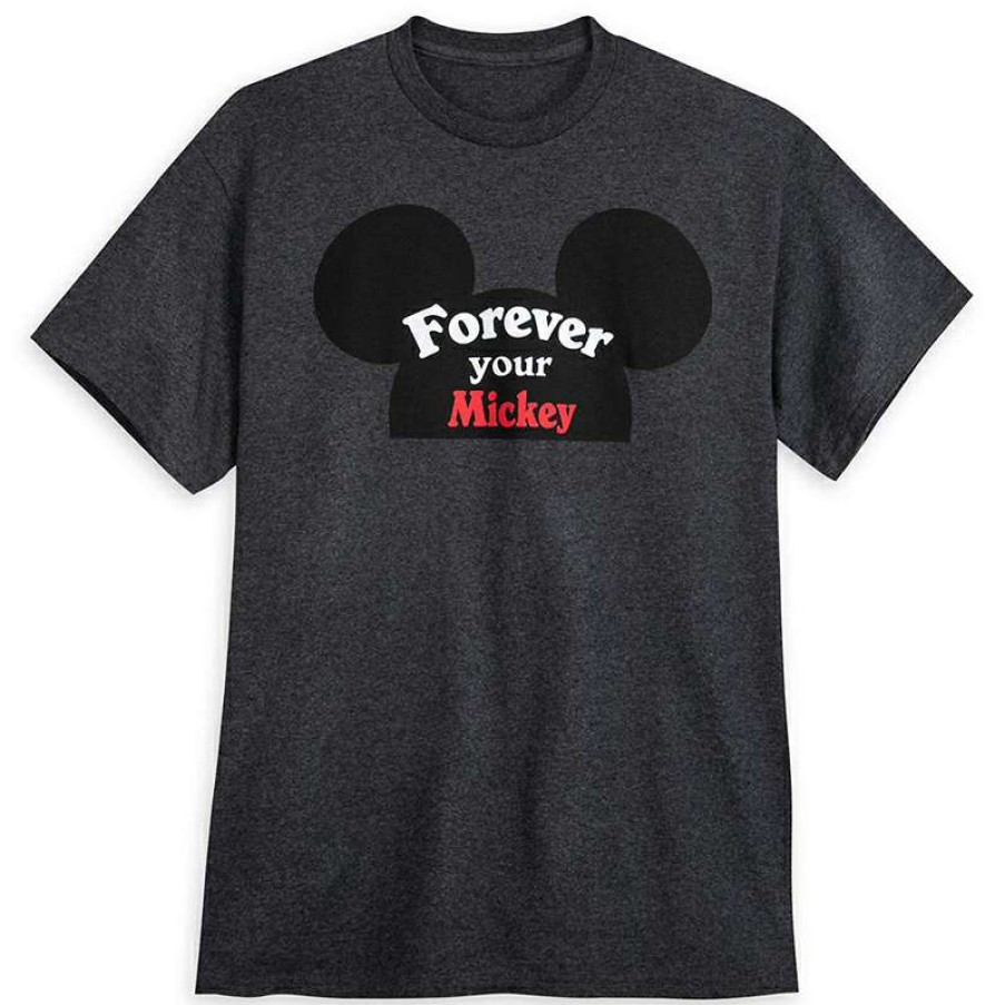 Apparel * | Disney Adult Shirt Mickey Mouse Forever Your Mickey Cheaper