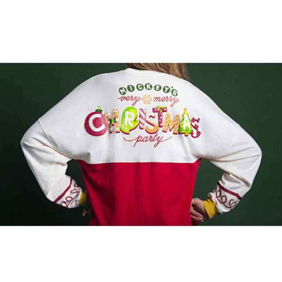 Apparel * | Disney Adult Shirt Spirit Jersey Mickey'S Very Merry Christmas Party 2019 Shoping