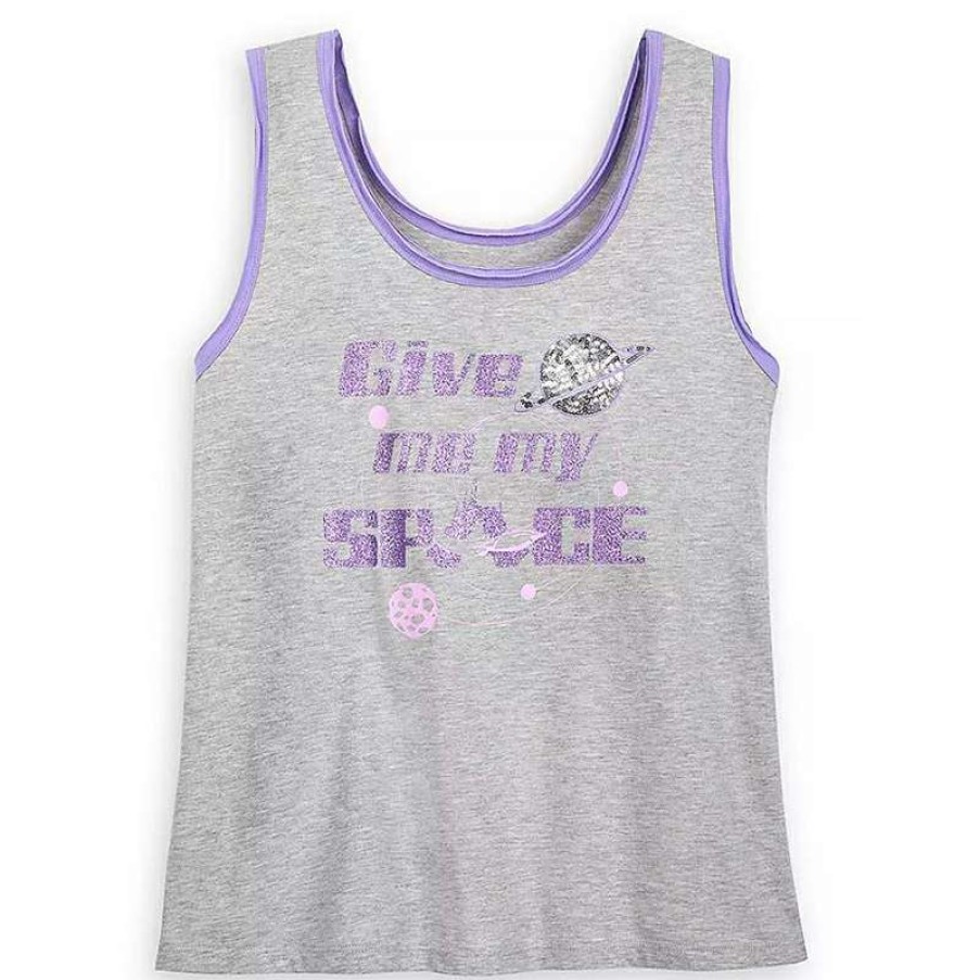 Apparel * | Disney Women'S Shirt Space Mountain Tomorrowland Tank Top Closeout Sale