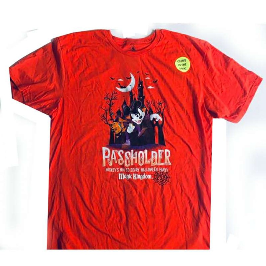 Apparel * | Disney Adult Shirt Mickey'S Not So Scary Halloween Party 2019 Passholder Closeout Sale